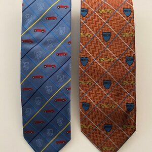 ROBERT TALBOTT BEST OF CLASS 2 SILK TIES.58X3.5" WIDE.